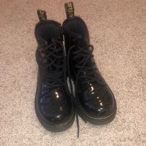 Black Dr. Martens boots